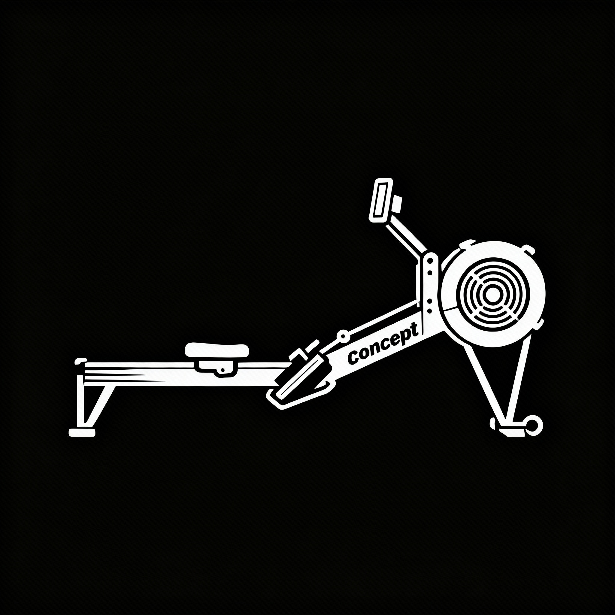 Concept 2 Rowing Machine Icon